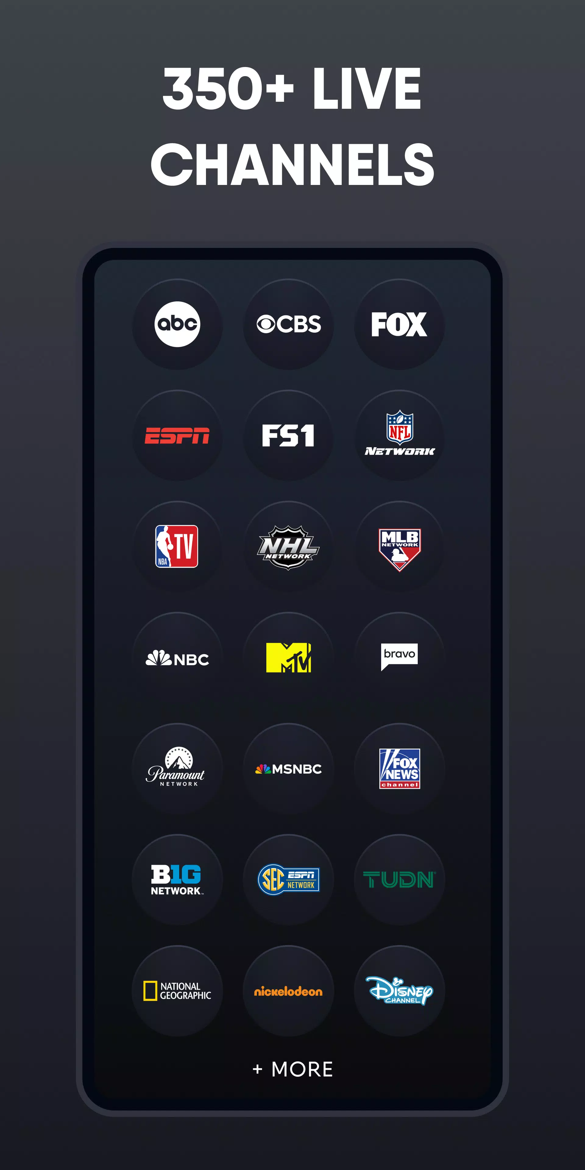Fubo: Watch Live TV & Sports 스크린샷 1