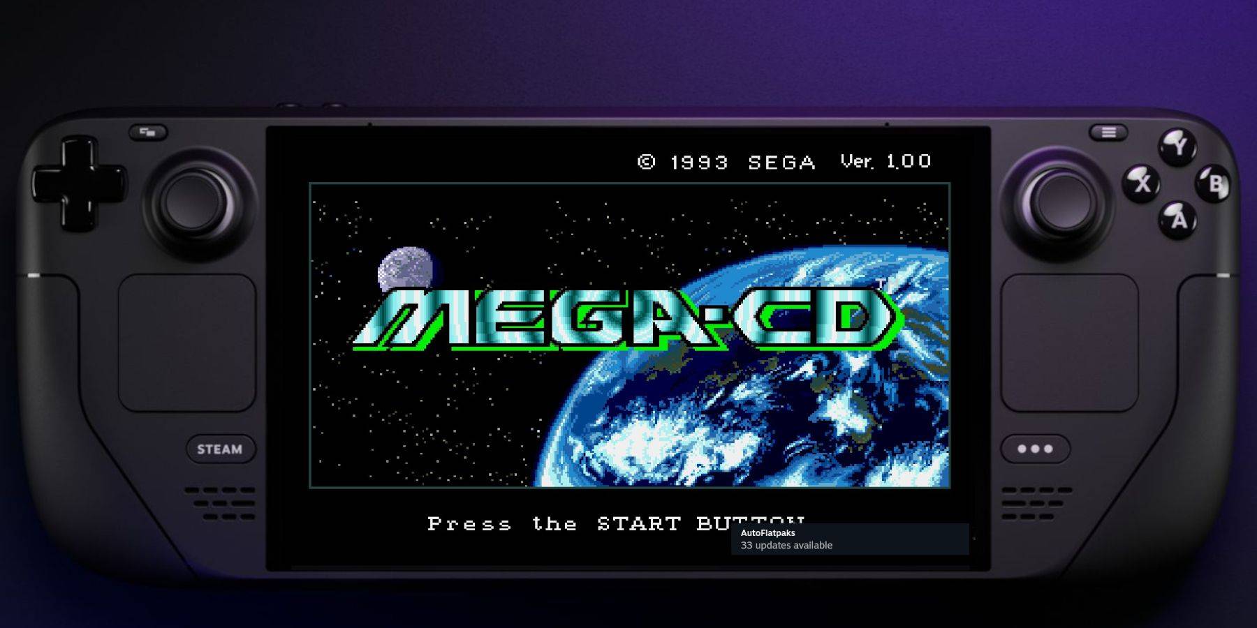 在 Steam 甲板上解鎖 Sega CD Nostalgia