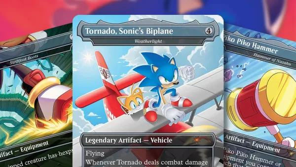 Exclusive: Sonic the Hedgehog Speeds Into New Magic: The Gathering Crossover