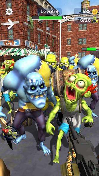 Tower Gunner: Zombie Shooter Mod應用截圖第3張