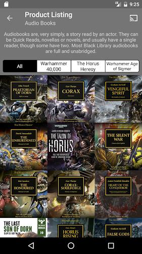 Black Library Audio Скриншот 3