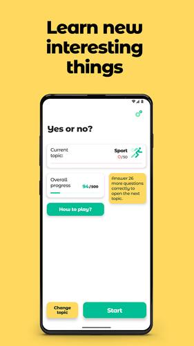 Yes or No? Trivia with facts. Capture d’écran 2