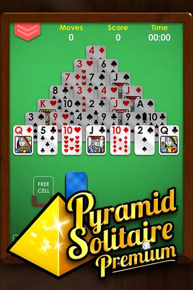 Pyramid Solitaire Premium Card Captura de tela 1