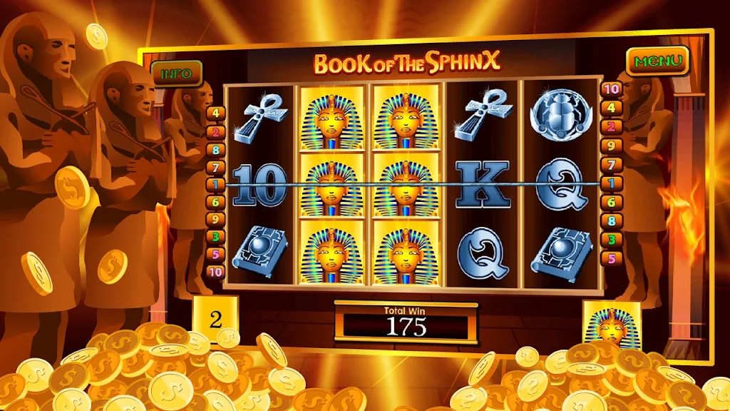 Book Of Sphinx Slot स्क्रीनशॉट 1