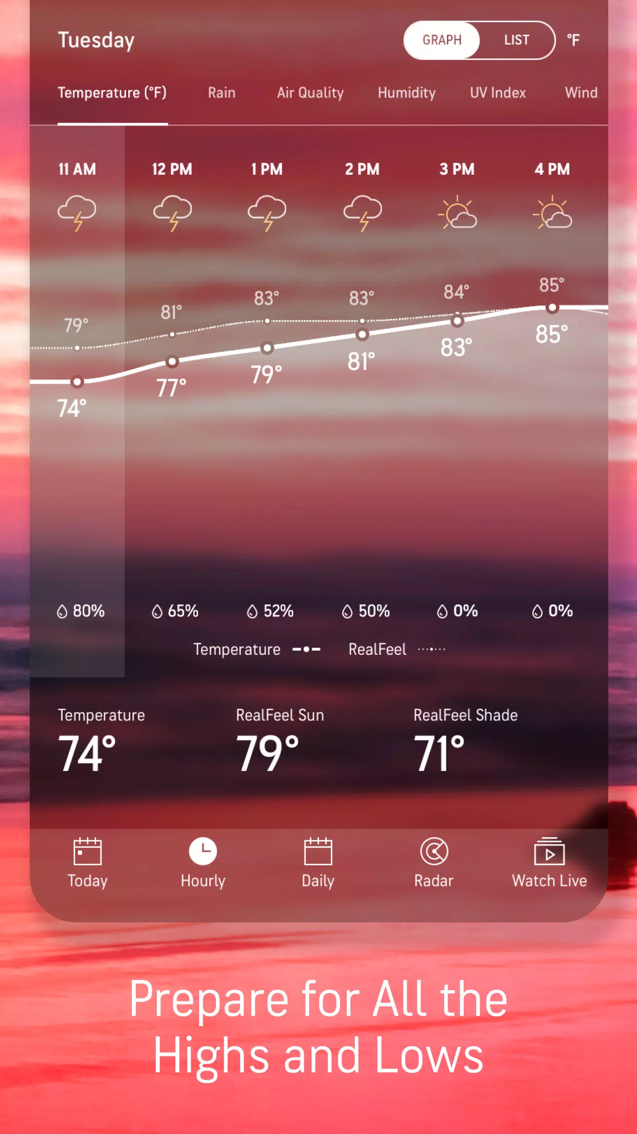 AccuWeather Screenshot 4