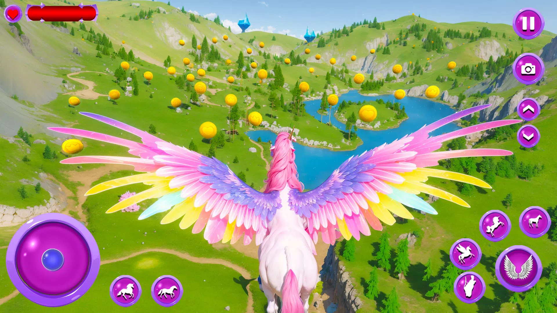 My Unicorn Flying Horse Care 스크린샷 4
