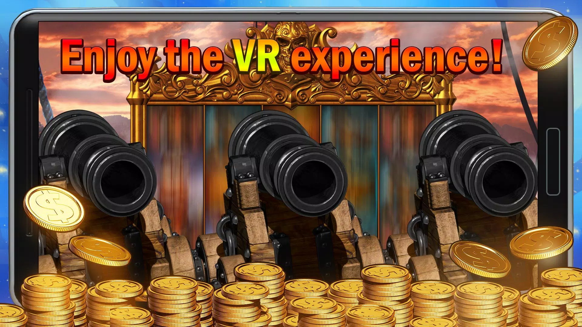 Pirate Slots: VR Slot Machine Captura de pantalla 2