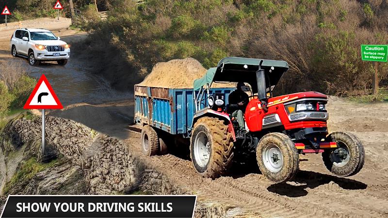Indian Tractor Trolley Farming ဖန်သားပြင်ဓာတ်ပုံ 1