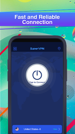 Super VPN - Stable & Fast VPN ภาพหน้าจอ 1