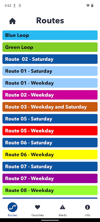 CVTD BUS應用截圖第2張