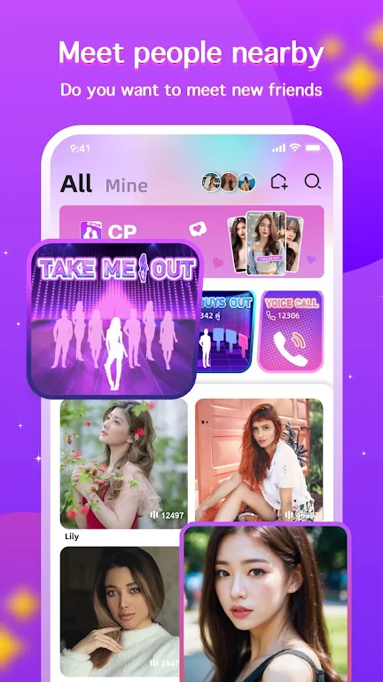 CP Talk-Chat,Dating,Match,Meet Captura de tela 2