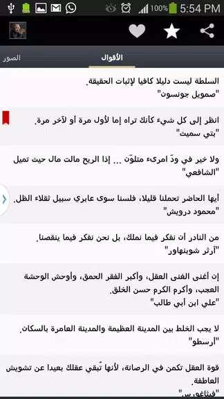 أقوال خلدها التاريخ應用截圖第4張