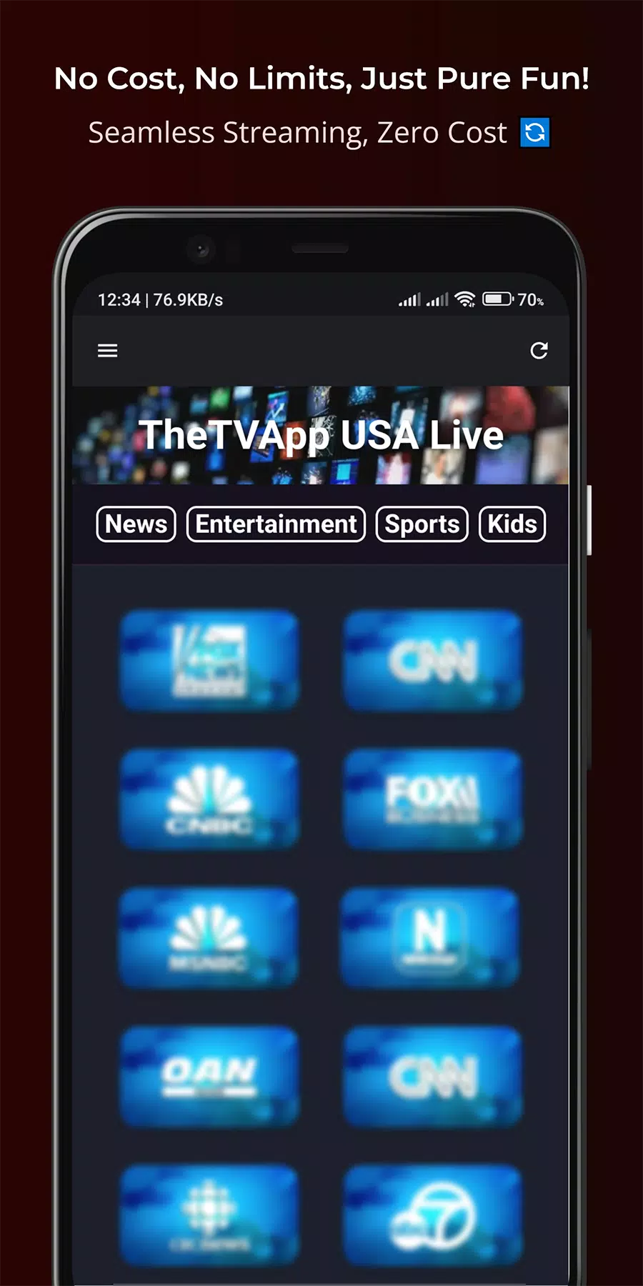 TheTVApp USA Live应用截图第2张