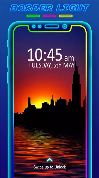 Border Light - LED Wallpaper Screenshot 1