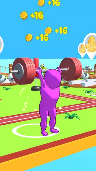 Muscle Land - Lifting Weight Zrzut ekranu 2