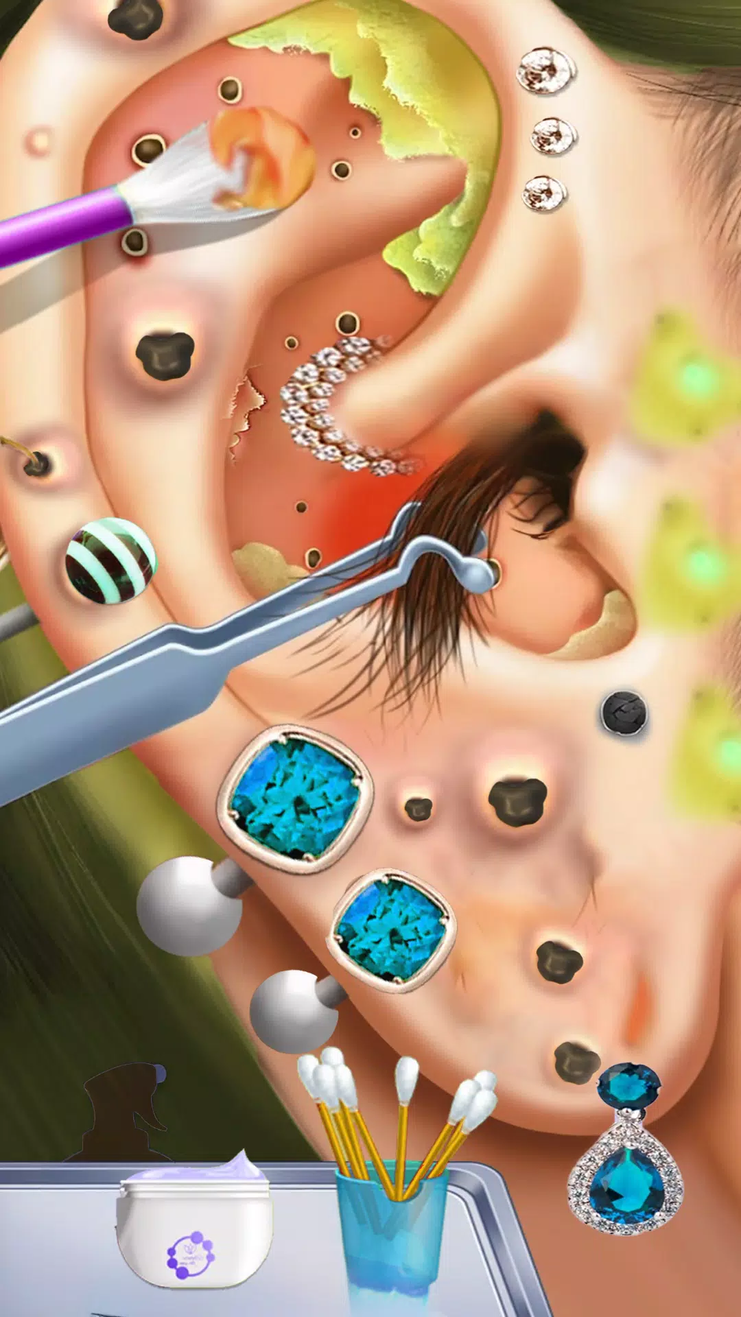 Schermata Ear Salon ASMR Doctor Game 4
