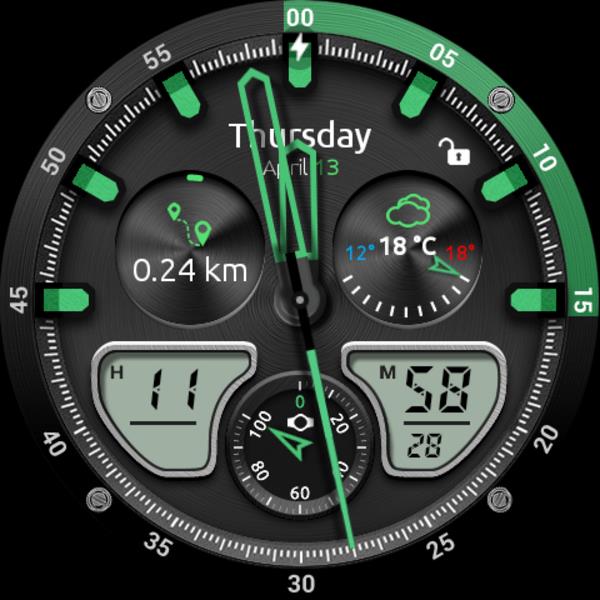 Fury Watch Face應用截圖第3張