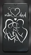 Mom Dad Wallpaper Tangkapan skrin 3