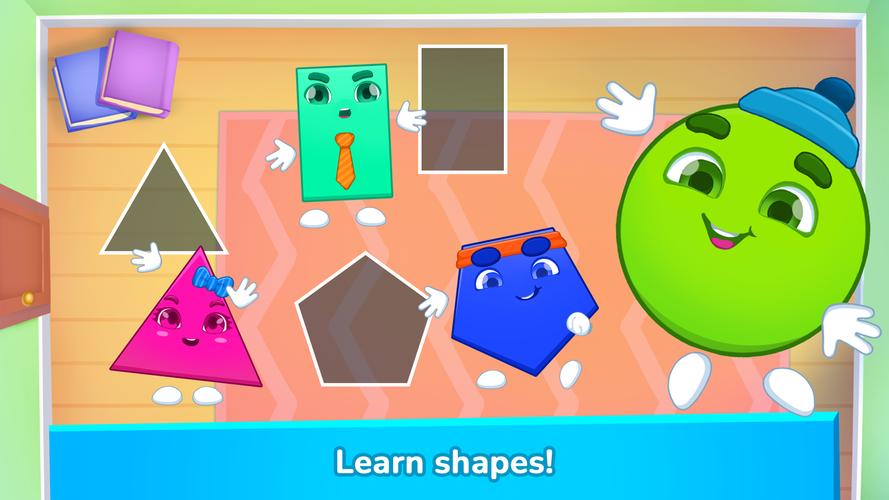 Learning shapes & colors games Capture d’écran 4
