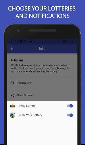 TCHALAM: Lottery with Haitian Spiritual Numbers應用截圖第1張