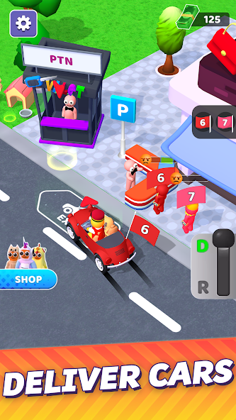 Valet Master - Car Parking Mod Capture d’écran 2