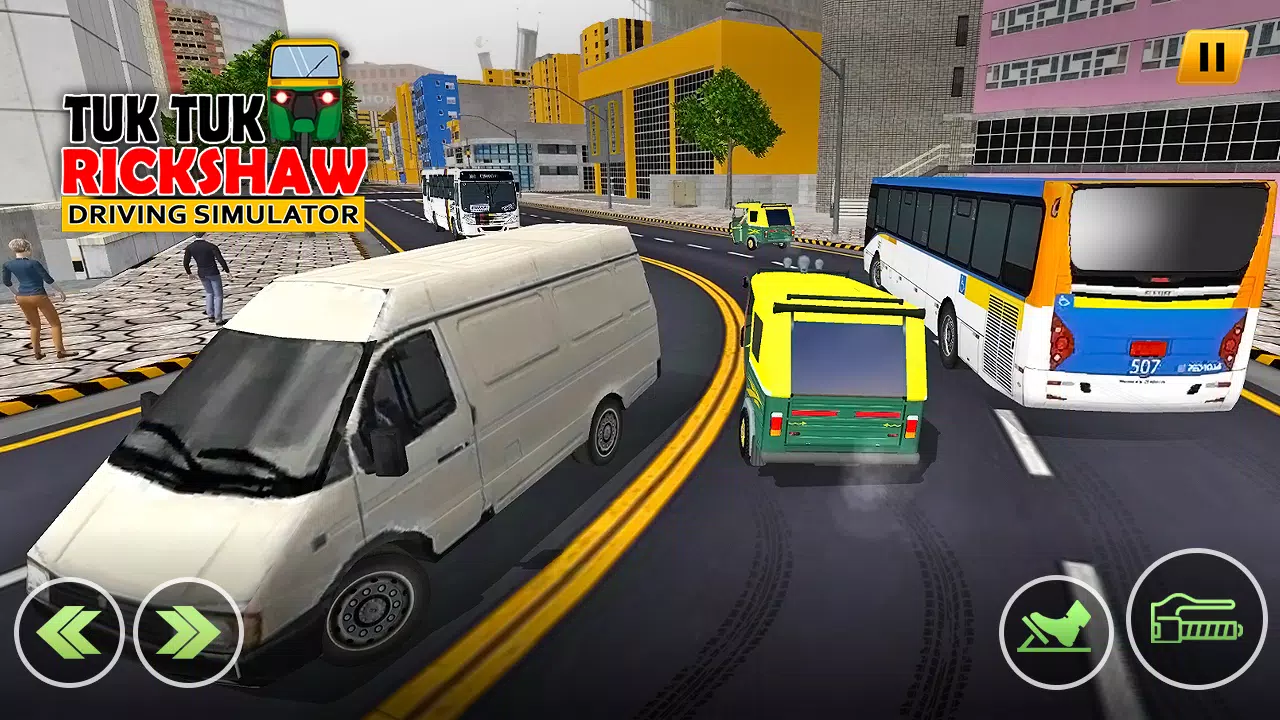 Tuk Tuk Rickshaw Auto Driving应用截图第3张