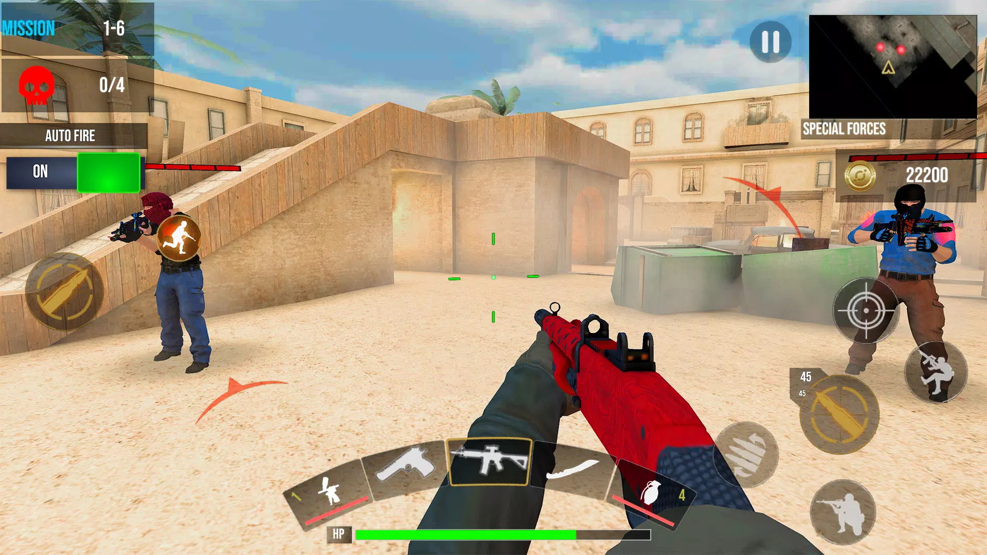 Schermata FPS Commando Strike 3D 1