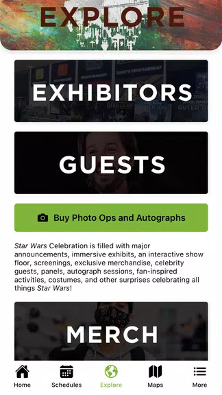 Star Wars Celebration Europe Ekran Görüntüsü 2