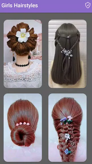 Girls Hairstyles Step By Step Schermafbeelding 3