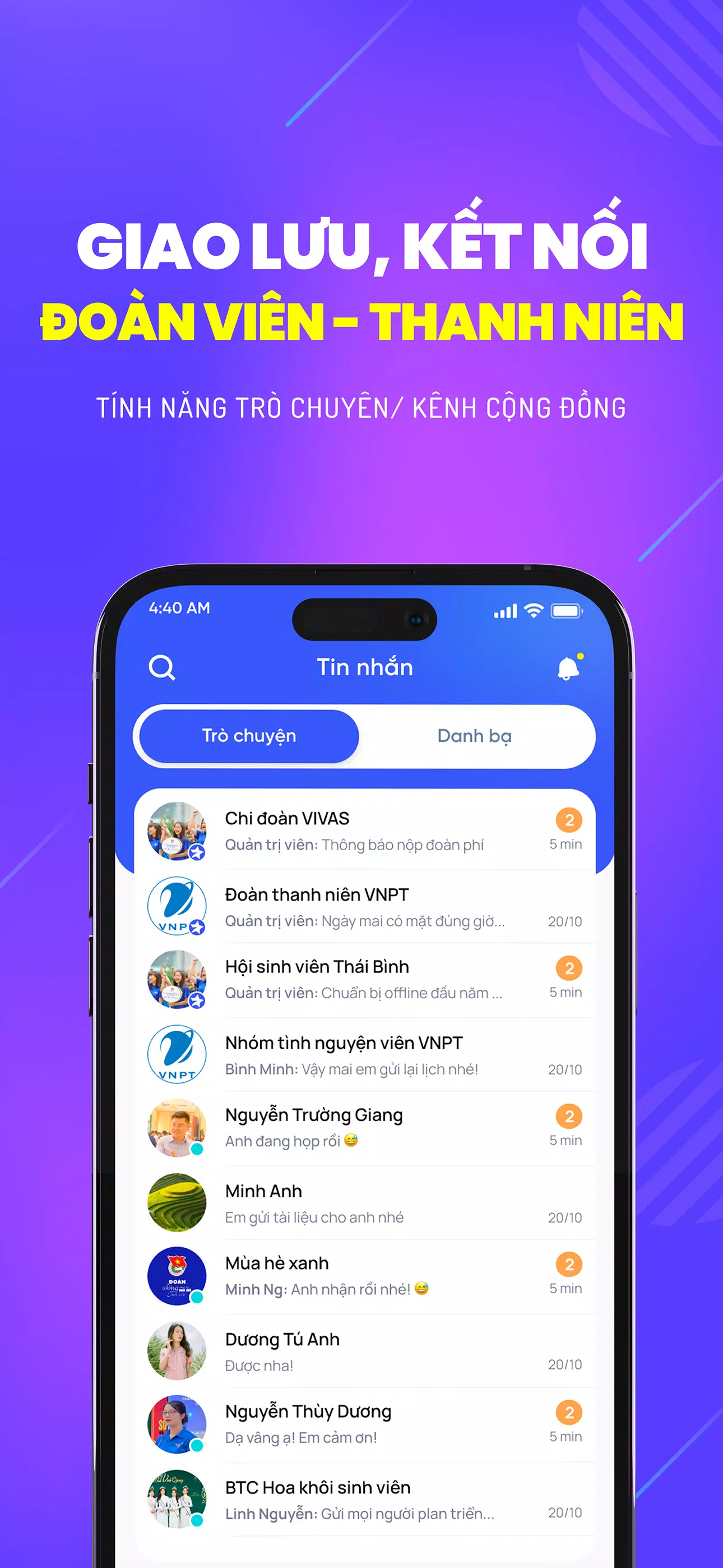 Thanh niên Việt Nam应用截图第3张