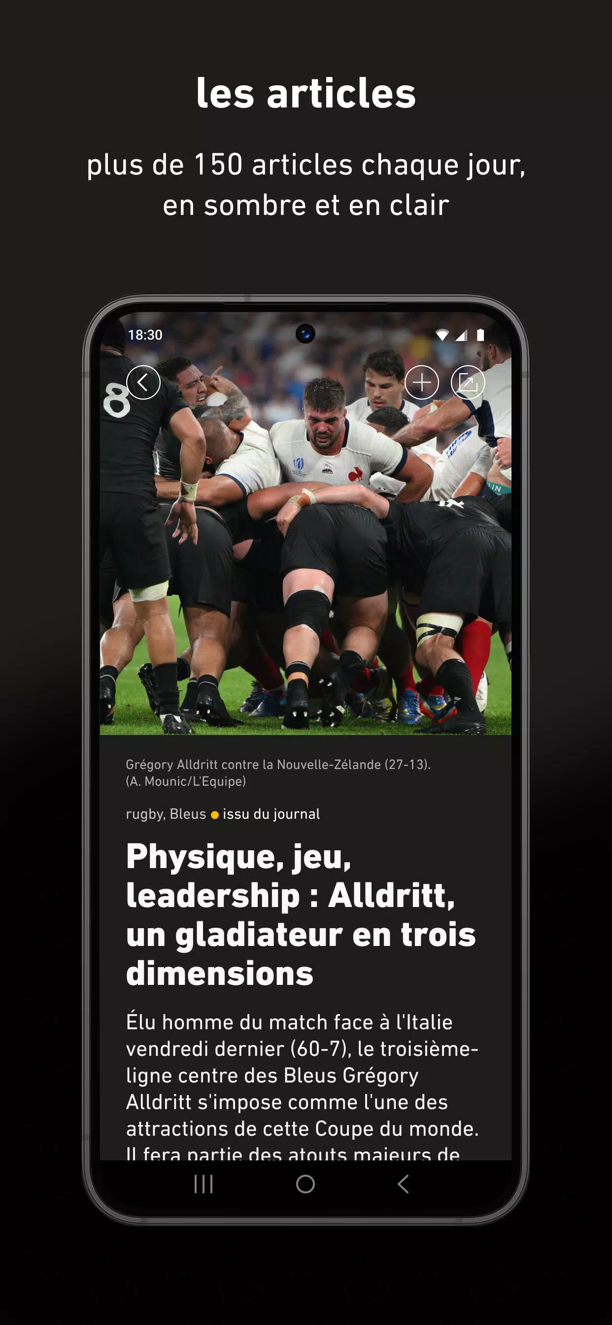 Schermata L’Équipe 2