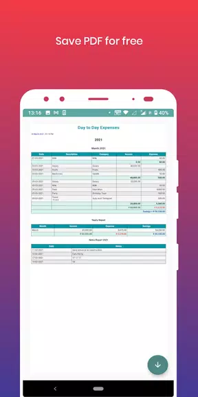 Day-to-day Expenses應用截圖第2張