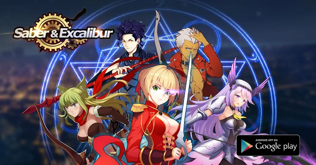 Saber And Excalibur Screenshot 1