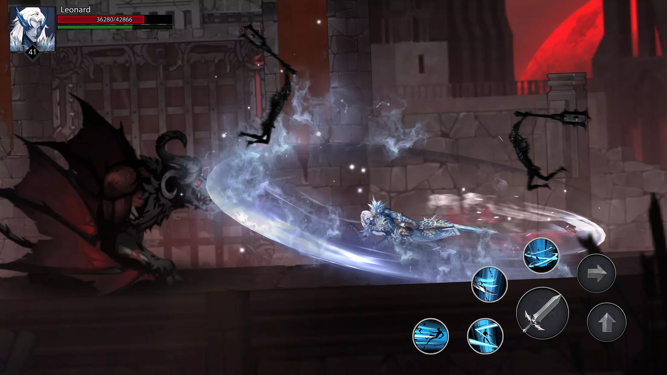 Shadow Rival: Action War Game Tangkapan skrin 4