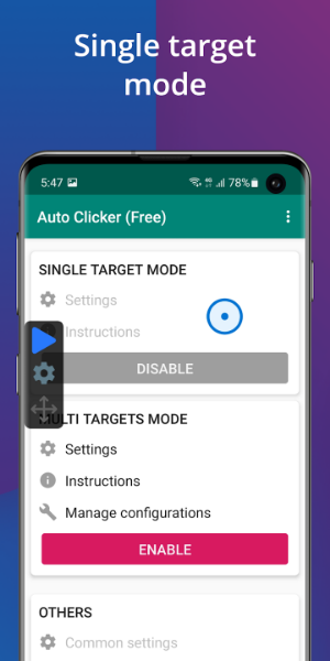 Auto Clicker - Automatic tap Captura de tela 2