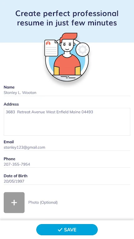 CV Maker, Resume Builder - PDF Schermafbeelding 2