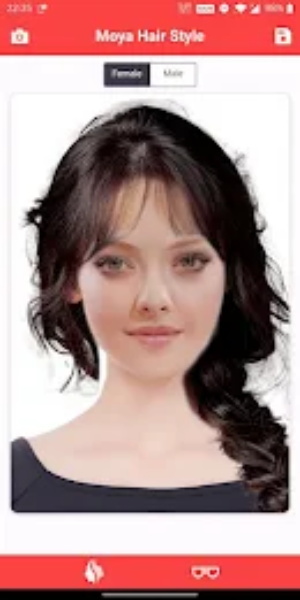 Moya Hairstyle: Bangs & Wigs 스크린샷 1