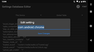 SetEdit SettingsDatabaseEditor Screenshot 3