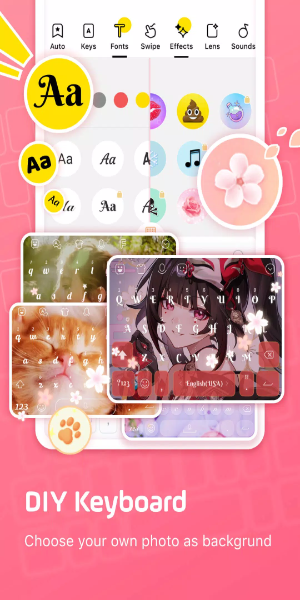 Facemoji Emoji-Tastatur&Design Screenshot 1
