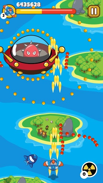 Sky Raiders - Battle Wars Mod Captura de pantalla 3