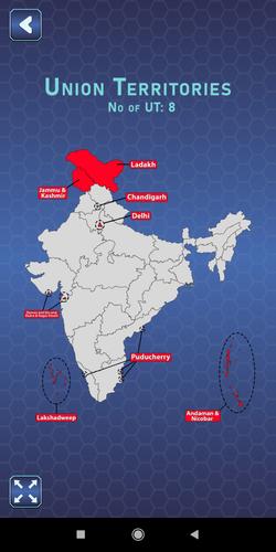 India Mapper-(India Map Game) Captura de pantalla 2