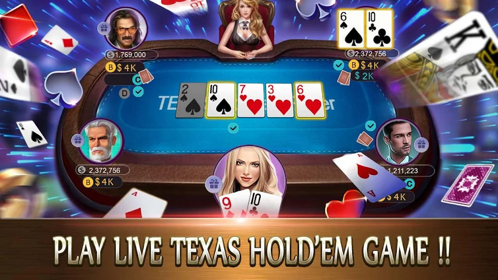 Poker Tycoon - Texas Hold’em Poker Casino Game應用截圖第3張