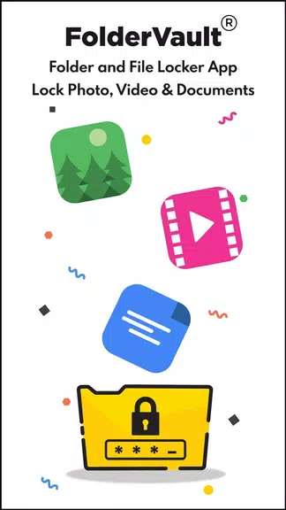 Folder, File & Gallery Locker ဖန်သားပြင်ဓာတ်ပုံ 1