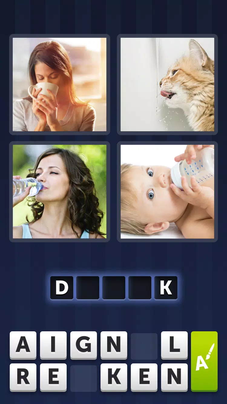 4 Pics 1 Word ဖန်သားပြင်ဓာတ်ပုံ 4