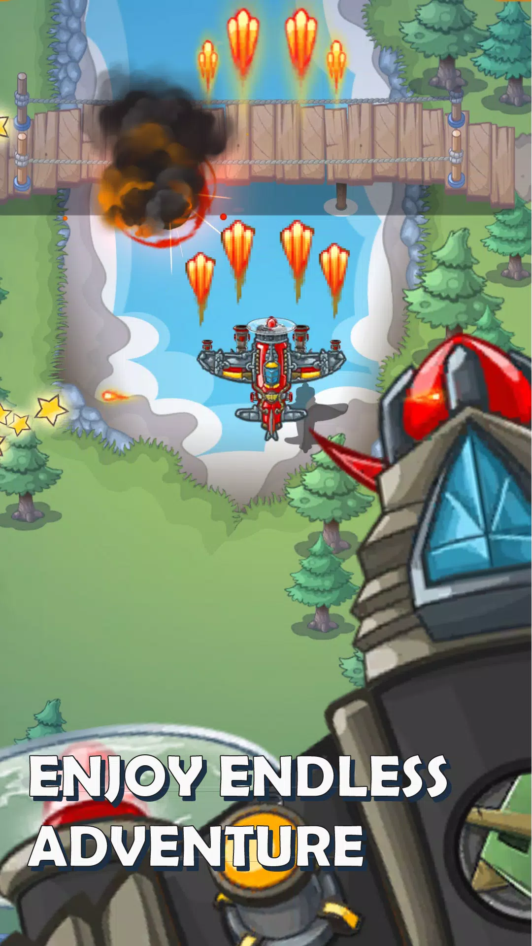 Airplane Strike Fighter Force Screenshot 1