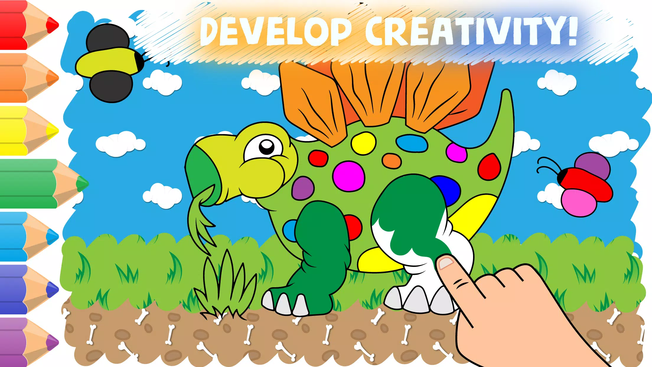 Easy coloring pages for kids应用截图第1张