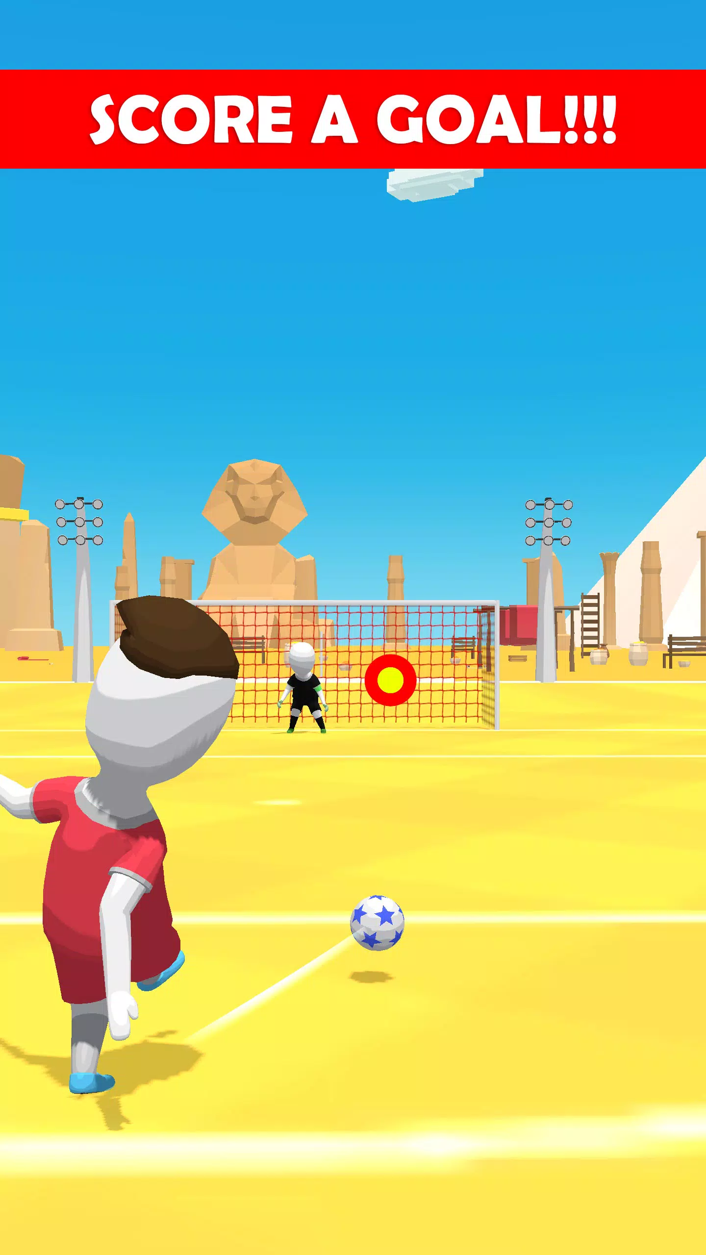 Stickman Freekick Captura de tela 2