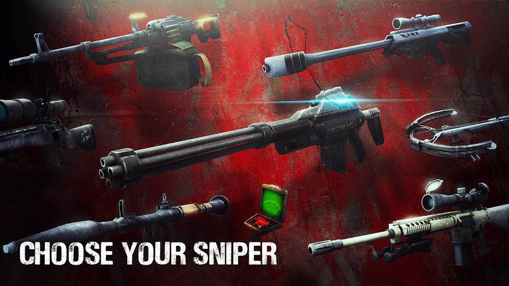 Schermata Zombie Hunter: Sniper Games 4