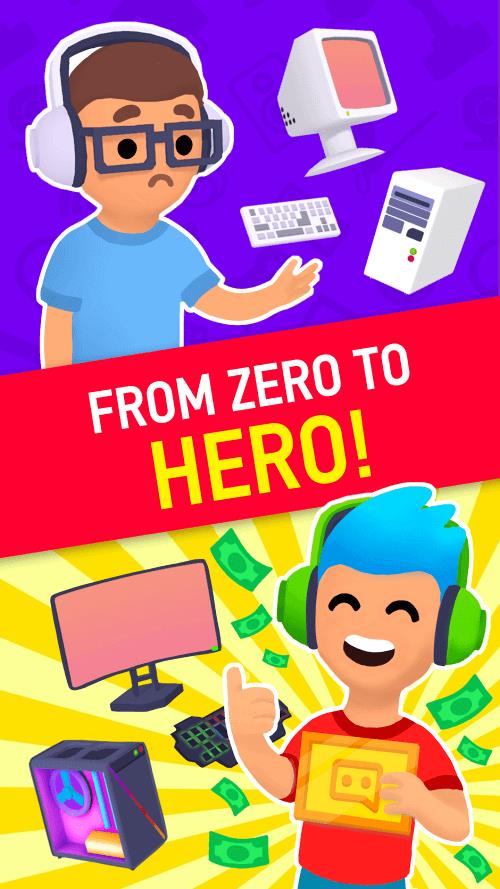Idle Streamer Tycoon ဖန်သားပြင်ဓာတ်ပုံ 4