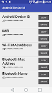 Device Id for Android Ekran Görüntüsü 1